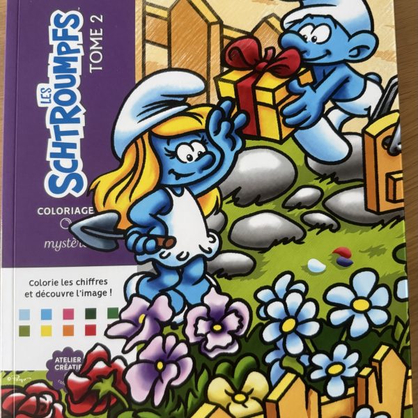 Coloriage Mystère Schtroumpfs Tome 2 Hachette